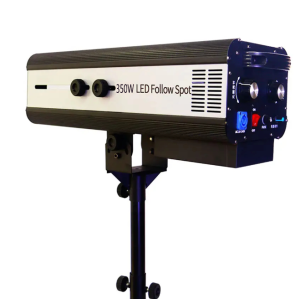 The 350W Follow Spot Light With Free Case/ Double Focusing LED Follow Spots Light For Stage Performance/Wedding/Event/Party