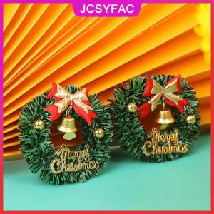 JCSYFAC Búp bê mô hình vòng hoa giáng sinh thu nhỏ 1:6 Búp bê đồ chơi trang trí Giáng sinh