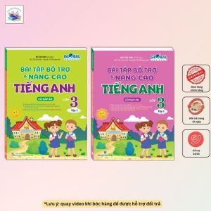 Combo 2c GLOBAL SUCCESS - Bài tập bổ trợ và nâng cao tiếng anh lớp 3