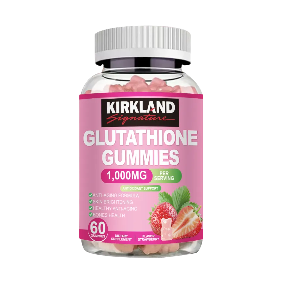 KIRKLAND Glutathione Gummies 60pcs Khasiat Antioksidan Peningkatan  Kekebalan Tubuh dan Anti Penuaan Suplemen Gummies Leego Home Formulasi  Glutathione - Lazada