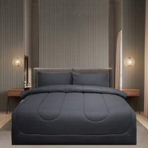 MIDORI Home รุ่น City Life ชุดเครื่องนอน รวมลาย Butterfly สีเทาเข้ม เทาอ่อน