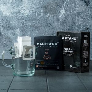 MALOTONG Kopi Drip Arabika Sapan / Coffee Drip Bag / Kopi Drip / Organik / Kopi Bubuk