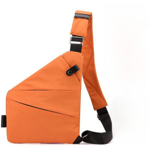 Anti-Theft Chest Bag Slim Travel Pouch Lightweight Shoulder Bag Secure Travel Companion