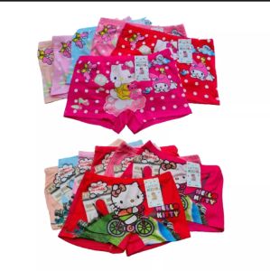 MURAH !!! boxer anak perempuan motif kartun