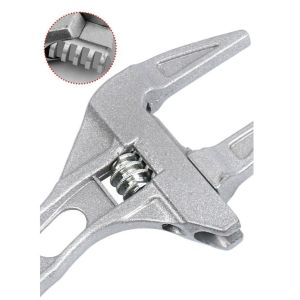 【SG】Plumbing Wrench Adjustable Wrench Universal Monkey Spanner Multi-function plumbing Hand Tools Nut Sink Wrench Bathroom Pipe Large Open Spanner