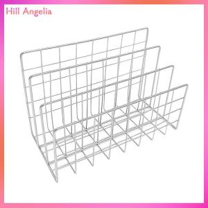 [Hill Angelia] Ins tối giản sắt máy tính để bàn lưu trữ giá tổ chức bảng tổ chức giá tài liệu cuốn sách giá bàn đa chức năng lưu trữ giá