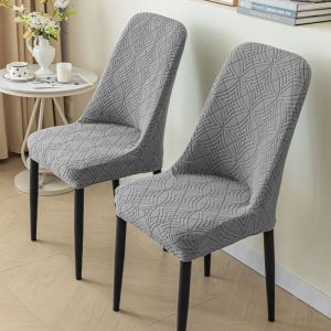 SWEET Elastic Jacquard Chair Cover Soft Dustproof Seat Cover Home Decoration Universal Chair Cushion Home/office