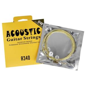 6Pcs Folk Guitar Alloy Steel Core Strings Classical Strings Replacement 6-String Guitar Strings Perfect Intonation