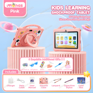 Tablet for Kids Android System Upgradable with HD Screen Educational Learning Tablet & 12+ Toys Gift Set