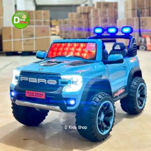 D Kids รถแบตเตอรี่เด็ก รถจีฟเด็ก รถเด็ก  FORD EVEREST  4x4 w ของเล่นแบตเตอรี่เด็ก มีไฟหน้าสวยมา๊ากก No.2060
