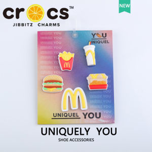 Jibbitz cross charms set Shoe Buckle McDonalds Shoes Accessories (with Cardboard)