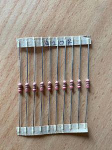 Resistor 1/4watt 20R (500 pcs)