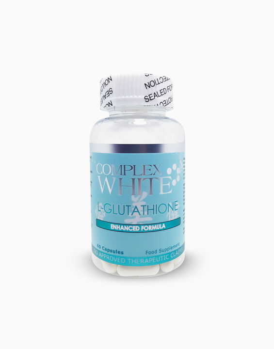 Complex White L-Glutathione Enhanced Formula 600mg 60 capsules Local  Supplier Warranty Capsules - Lazada | Lazada PH
