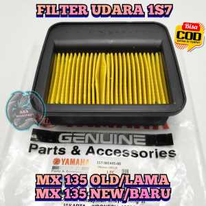 FILTER UDARA SARINGAN UDARA YAMAHA 1S7 KUALITAS ASLI ORIGINAL UNTUK MOTOR MX 135 OLD MX 135 NEW