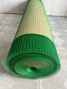 ( Khổ cao 50cm x dài 30m ) Cuộn lưới sắt bọc nhựa Xanh Vây gà vịt  làm chuồng nuôi động vật thú cưng