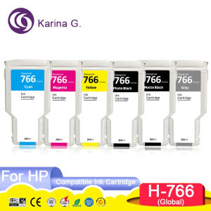 For HP 300ML 766 HP766 Compatible Ink Cartridge With Chip Ink for HP DesignJet XL 3600 Multifunction Printer