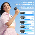 BOT TECH Handheld Fan BT-T700 Portable Jet Fan Rechargeable USB Fans With Strong Wind. 