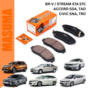 [MASUMA JAPAN] DISC BRAKE PAD FRONT HONDA ACCORD SDA TAO CIVIC FD SNA 1.8 2.0 FB TRO 1.8 2.0 BRV S7C BREK PAD DEPAN