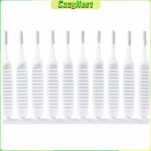 C.N. 10Pcs Anti-clogging Mini Hole Cleaning Brushes Shower Head Cleaning Cell Phone Hole Cleaning Tools