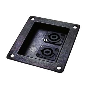 Trạm Kẹp Loa Cầu Đấu Dây Loa kt 100x82 mm. chất liệu nhựa chất lượng cao. giá 1 cái.
