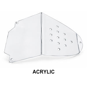 Honda Click V2/V3 New Downdraft Acrylic Luggage 3mm Thickness Clear Box Divider Trunk Cover Compartm