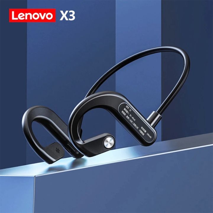 [Hot Sale] Lenovo X3 X4 X5 Bone Conduction Bluetooth Wireless
