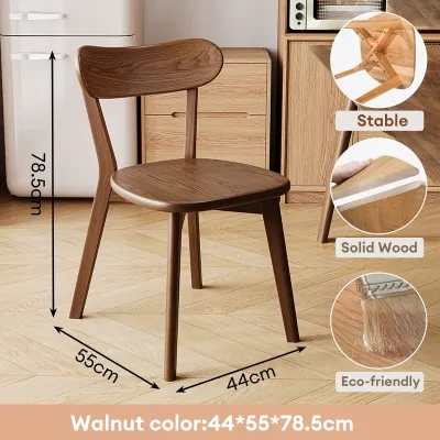 GOLD Solid Wood Dining Table Desk Home Meja Belajar Kayu Rubber Wood Meja Makan实木餐桌