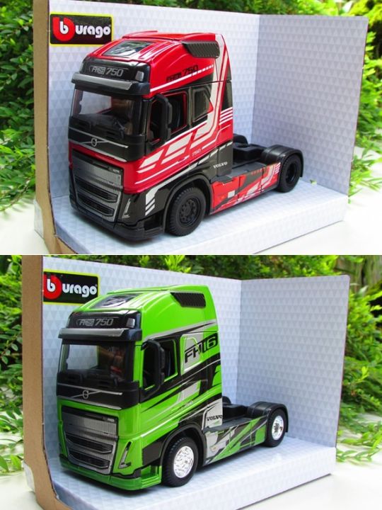 BURAGO VOLVO FH16 GLOBETROTTER 750 XXL GREEN 1:43 EUR 30,97 - FR