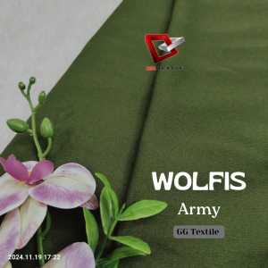 [1 Meter] Kain Wolfis Premium / Kain Wolpeach Original Import Grade A Super