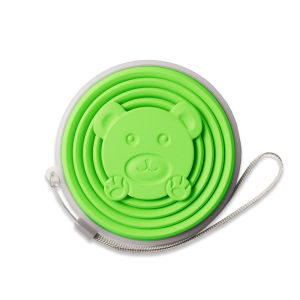Xách tay Silicone có thể gập lại cốc cho du lịch ngoài trời và những người đam mê thể dục