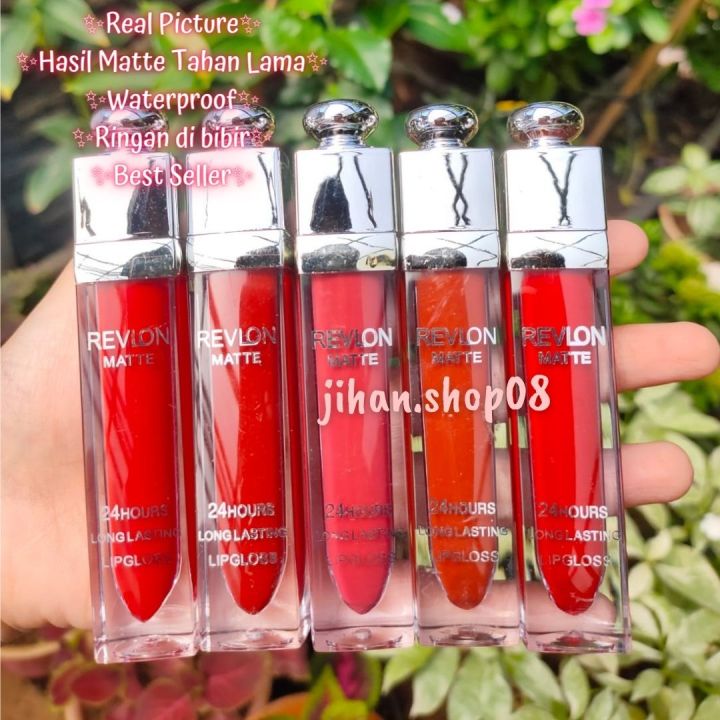 REVLON Lip Cream Matte 3D Pentol Lipstik cair lipstick matte lipcream matte jihan.shop08