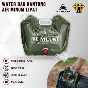 Water BAG Kantong Air Minum Lipat Tempat Air Minum Camping Hiking 75 Liter Ise Mount