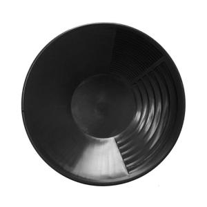 15-inch Vàng Panning lưu vực Nugget sluicing Pan cho W/kép riffles khảo sát NẠO VÉT Sông Công cụ cho máy dò kim loại PA