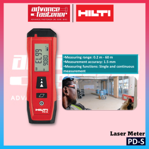 Hilti PD-S Laser meter / Laser range meter