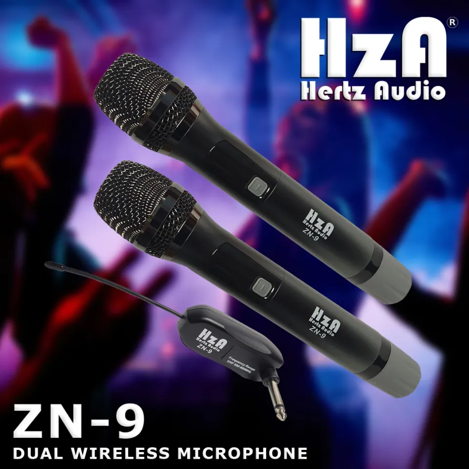 HzA Hertz Audio Z N9 Dual UHF Wireless Microphone System With