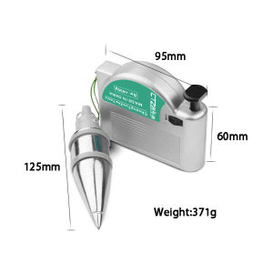 6M Magnetic Plumb Bob Retractable Line Reel Plumb Bob Professional Vertical Measuring Tools