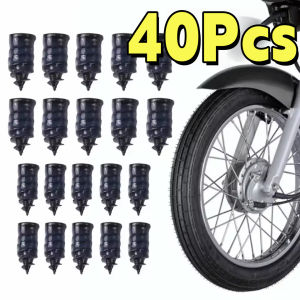 40Pcs Vacuum tire repair nail car tire universal puncture screw puncture kit car patch puncture repair rubber（just for tubeless）