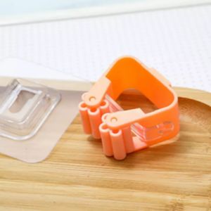 【Convenient】Creative Mop Wall Mounted Holder Self Adhesive Magic Wall Sticker Tools Bathroom Storage Shelves Household Broom Holder Rack