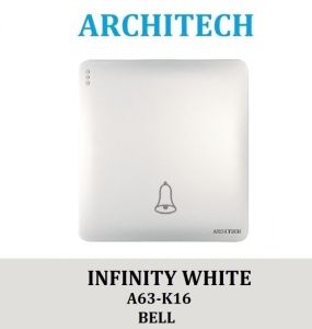 ARCHITECH INFINITY A63-K16 WHITE Sakelar - Saklar Bel