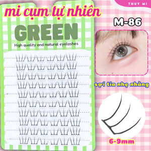 Mi Cụm Mi Giấy Thạch Anh ZR07 Chất (Mi Tự Tra Keo) GREEN Thủy Mi
