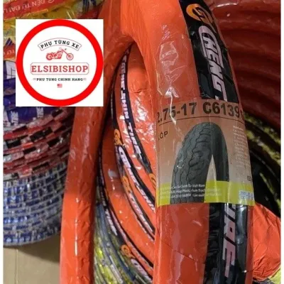 Vỏ Lốp Chengshin 275-17 C6139 6PR (Lốp Dùng Ruột) xe RS Future Sirius Blade Jupiter Chính Hãng