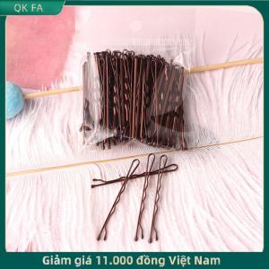 QK FA ✨ 50 cái kẹp tóc 5cm kẹp tóc phụ nữ kẹp tóc xoăn lượn sóng kẹp tóc kiểu tóc phụ nữ Bobby pins phụ kiện tạo kiểu tóc