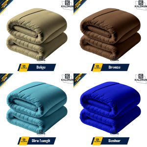 Bedcover Only 120x210 Selimut Polos Aesthetic