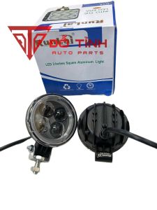 Đôi đèn led 4 bóng RUNLAI bi cầu. Đèn led trợ sáng ô tô xe máy...