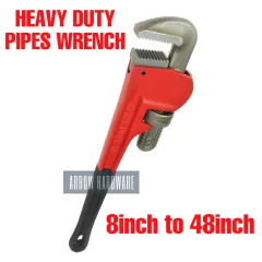 JUSTER Heavy Duty Pipes Wrench (8, 10, 12, 14, 18, 24, 36, 48)