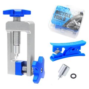 Bike Hydraulic Brake Service Includes Oil Pin Installer Hose Trimmer Compacts Storage For Road Bike