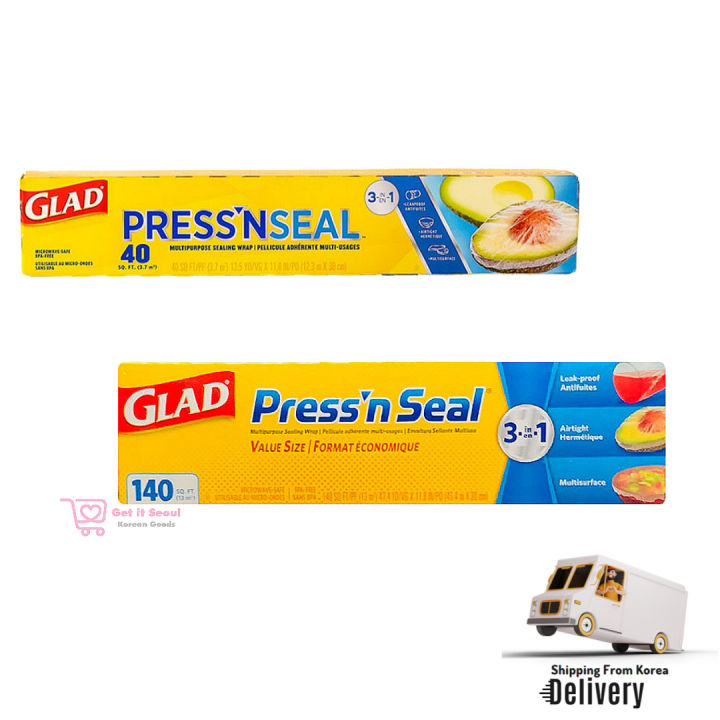 glad press n seal magic wrap 30cm x 12.3m and 43.4m | Lazada PH