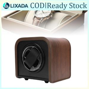 กล่องหมุนนาฬิกาลดเสียงอัตโนมัติแสงโดยรอบ LED ควบคุมได้กล่องเก็บนาฬิกา