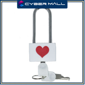 Love Couple Lock Long Handle Couple Lock Locker Anti-Theft Copper Padlock
