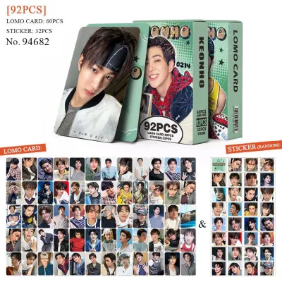 Set 60 lomo card và 32 sticker CORTIS - KEONHO đáng iu 2026